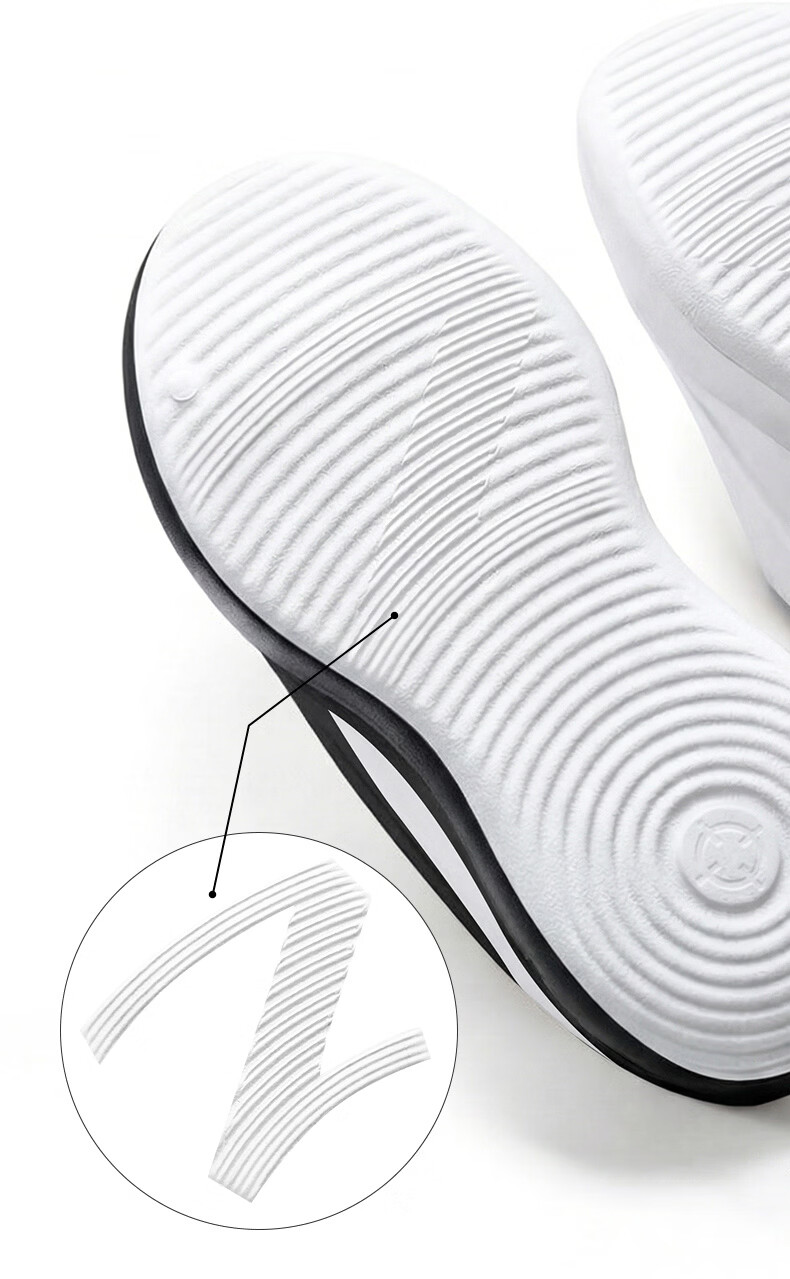 Zhunzhe Sky 3 Men's Sports Slippers Spring Summer Antibacterial Waterproof Non-Slip Soft Elastic Sandals Indoor Outdoor Beach Flip-Flops 7