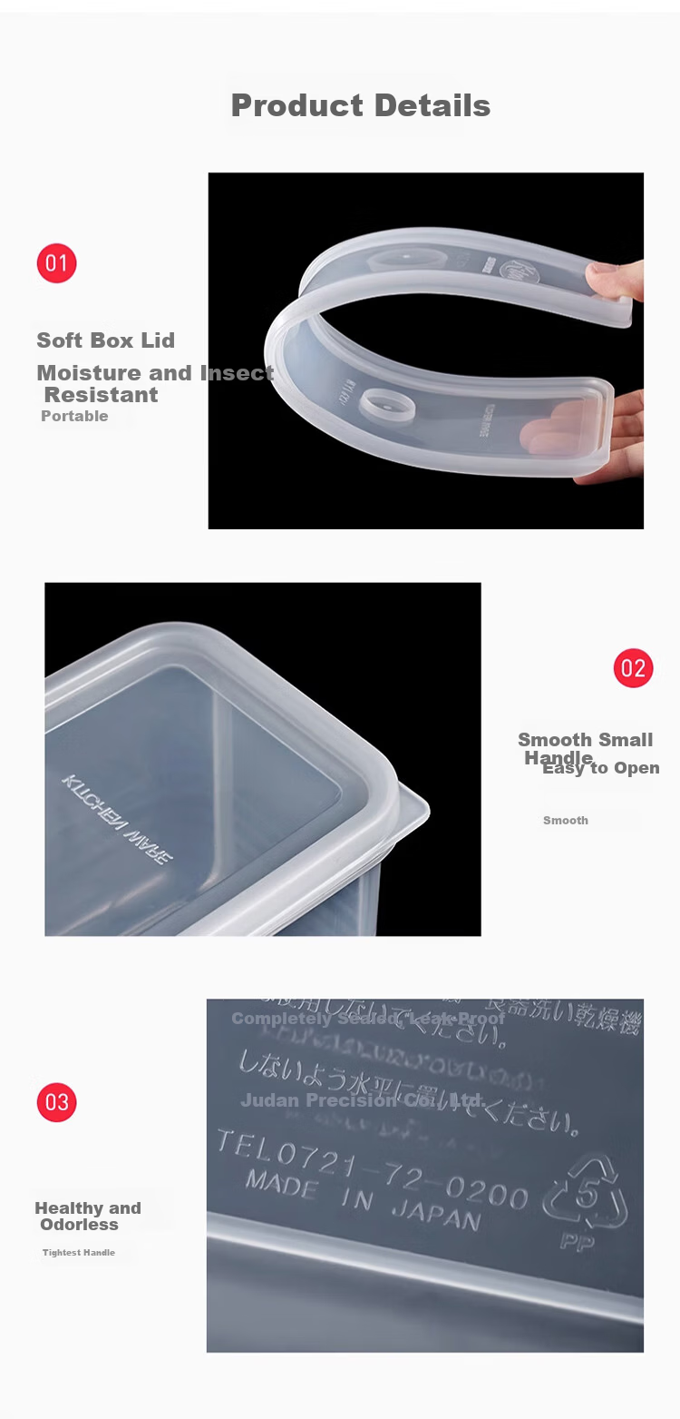 Daisy Leaf Imported Noodle Storage Box, Whole Grain Hanging Noodles and Pasta Storage Container, Kitchen Noodle Box 1.3L*2 13