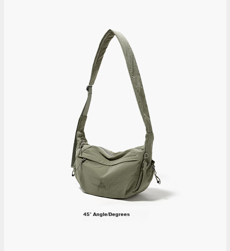 FOUVOR Fashion Crossbody Bag for Women New Large Capacity Shoulder Bag Lightweight Versatile Casual Canvas Bag Green 16