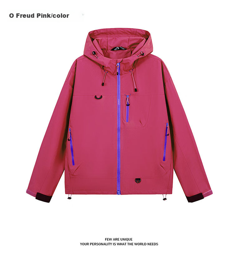 Romon Unisex Hooded Softshell Jacket Spring Autumn Couple Dopamine Windproof Outdoor Mountaineering Coat Dusty Green XL 11