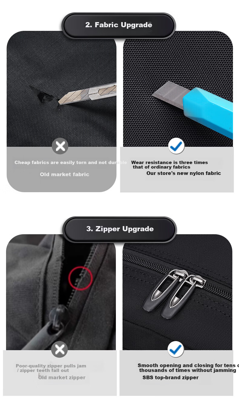 JEEP Men's Large Capacity Travel Backpack Commuter Business Short Trip Laptop Bag Outdoor Hiking Backpack 5
