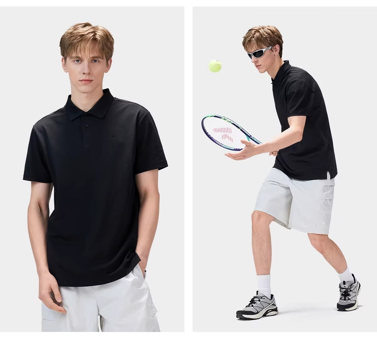 CAMEL [Toray Fabric] Outdoor Quick-Dry T-Shirt Men 2026 Spring Summer Short Sleeve Wrinkle-Resistant Sports Sun Protection Polo Shirt Women 8095 24