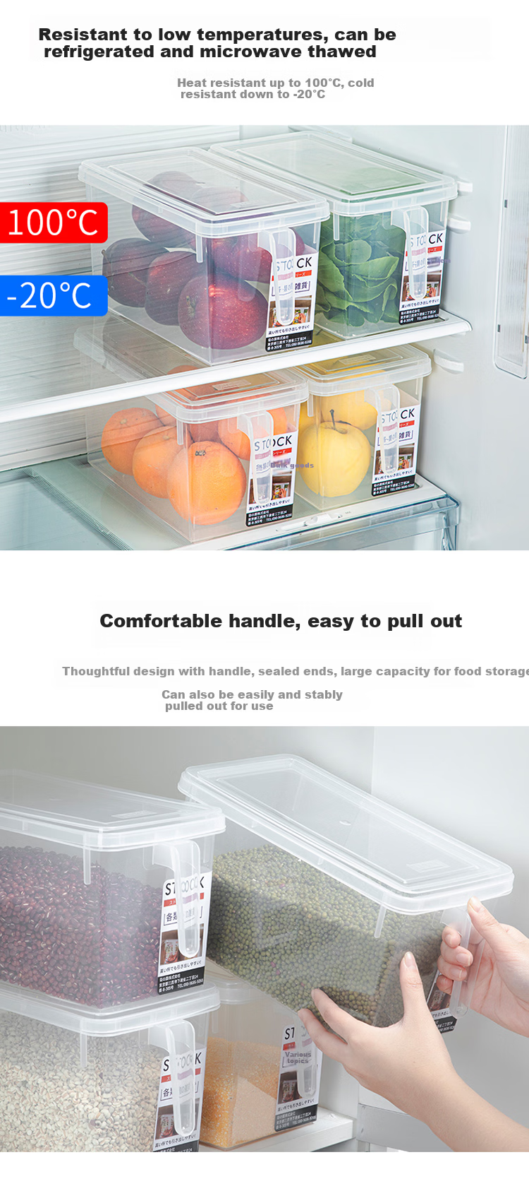 Daisy Leaf Portable Fresh-Keeping Box Camping Mini Refrigerator Storage Box Portable Fruit and Grain Storage Container 6