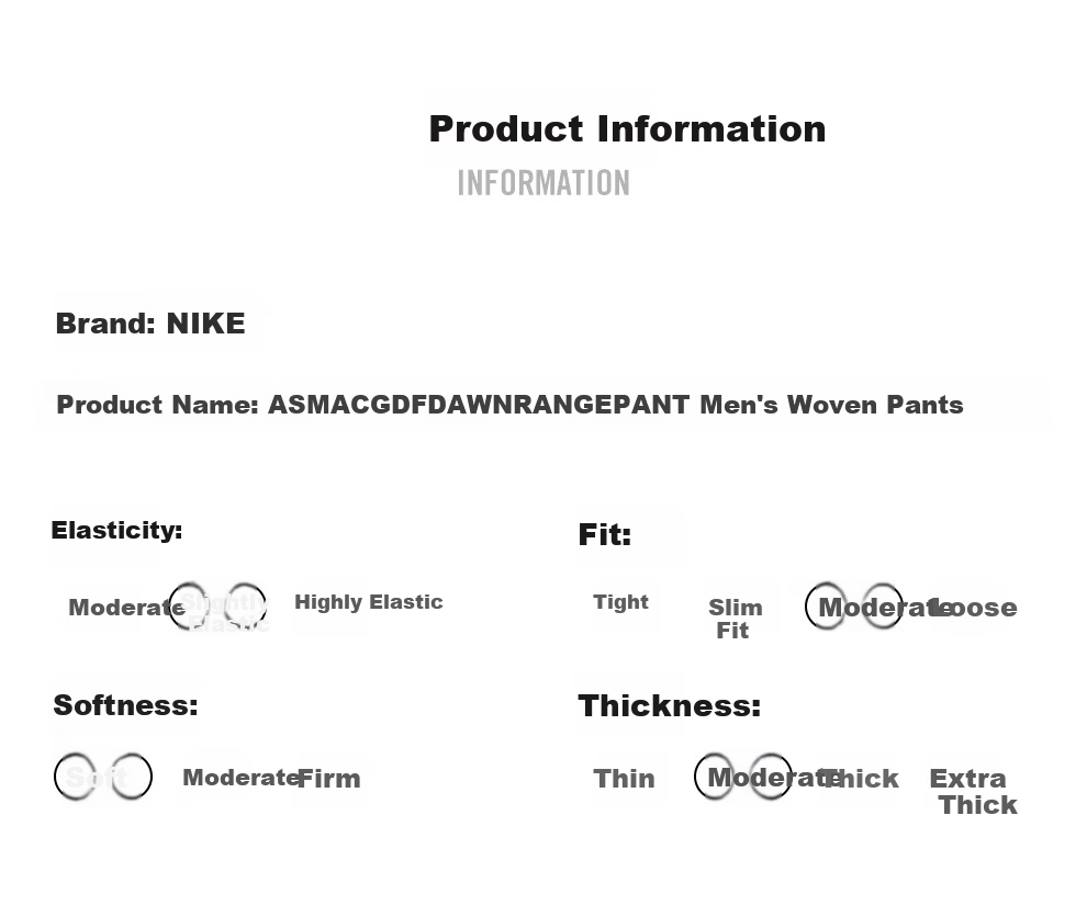 NIKE Men's Sports Casual Trendy Versatile Spring Autumn Commuting Pants IO9666-010 Black Gray M 5