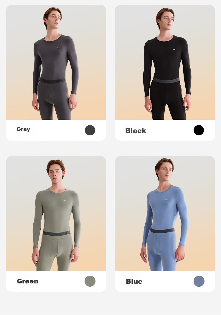 Miiow [Xinjiang 80S High Elasticity Class A Cotton] Lightweight Luxury Tight Fit Women's Autumn Thermal Underwear Set Cotton Wool 17