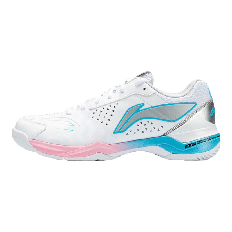 LI-NING Badminton Shoes Blade II PRO AYZV001-2 Standard White/Silver Size 43
