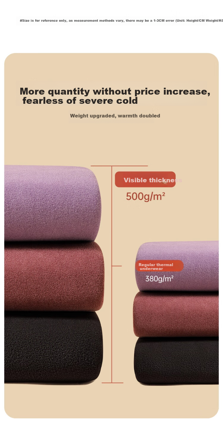 Langsha Women's Thermal Fleece-Lined Thickened Winter Leggings Plus Size Middle-Aged and Elderly Cotton Pants Lamb Wool Autumn Trousers 13