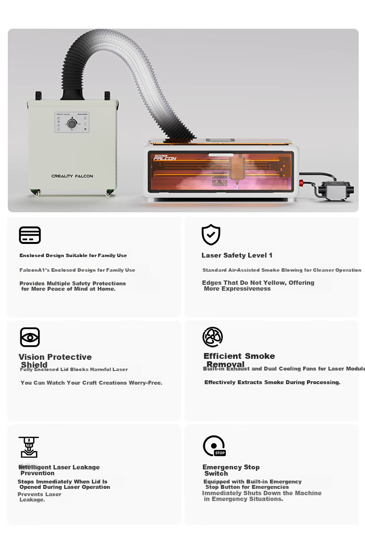 Creality 3D A1 Laser Engraving Machine Small Handheld Marking Coding Carving Device Fully Automatic 3D Printer 13