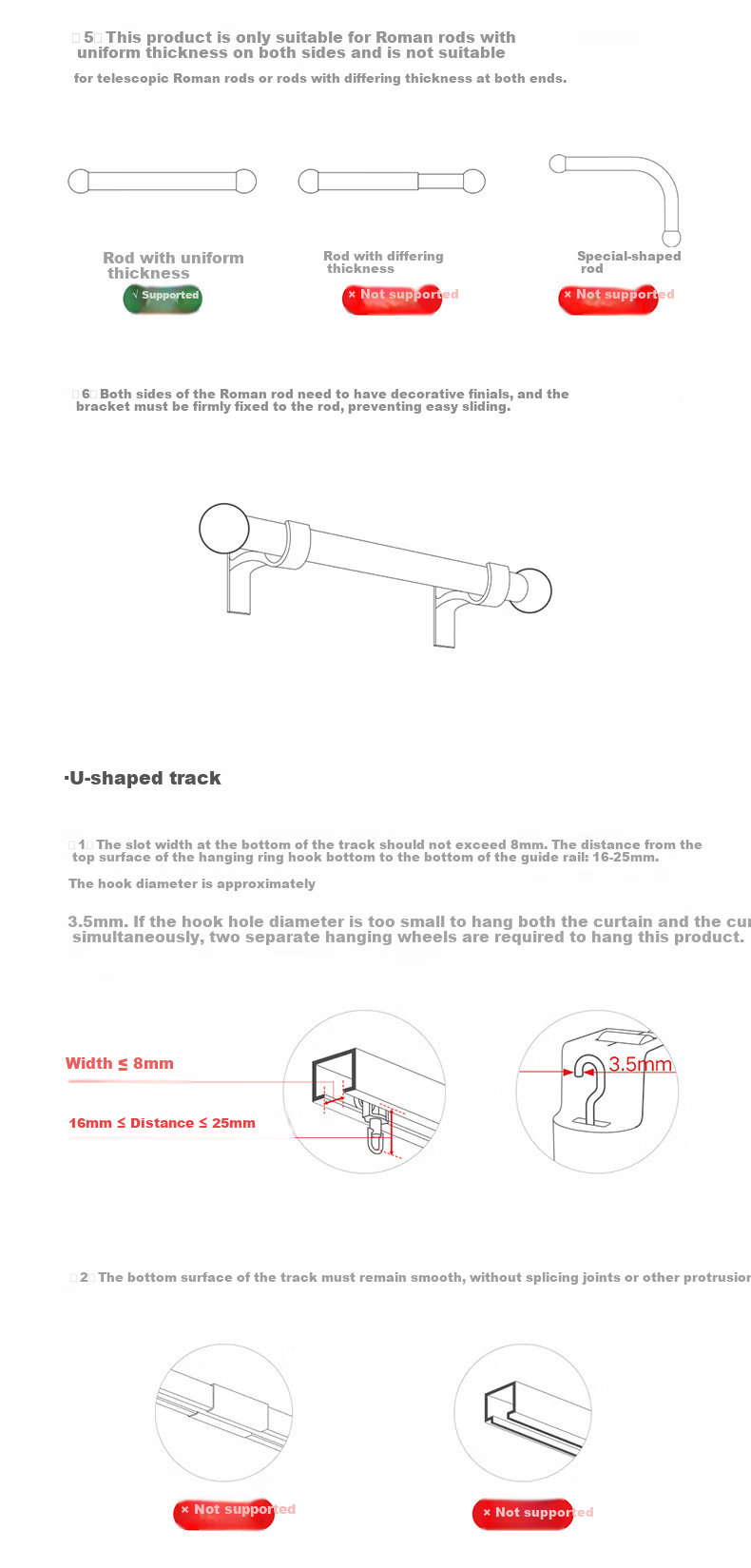Mijia Xiaomi Mijia Curtain Companion (Roman Rod Version) Smart Electric Automatic Curtain Ready to Use 17