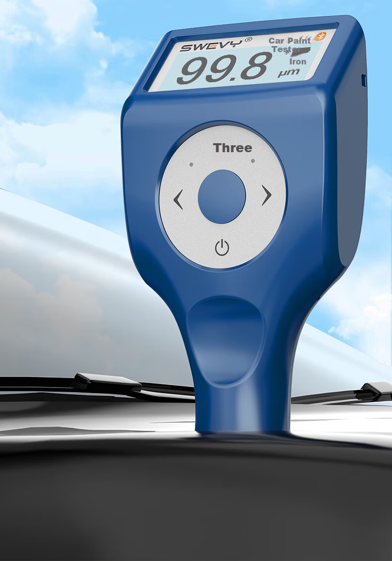 Suwei Coating Film Thickness Gauge High-Precision Coating Thickness Meter Used Car Specialized Thickness Tester SW3000 2