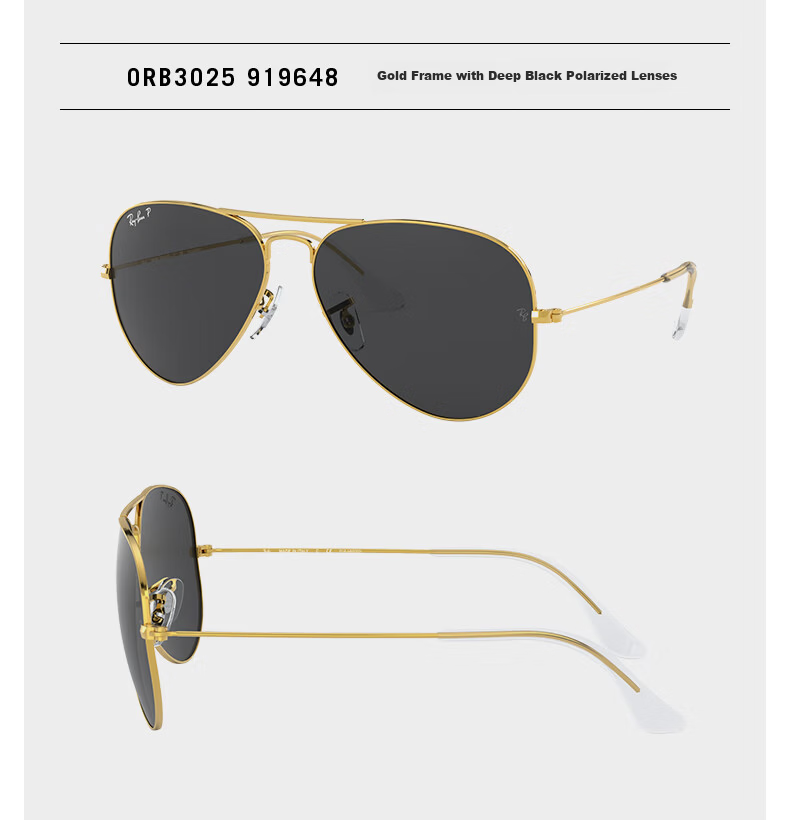 Ray-Ban Classic Aviator Series Sunglasses Driving Cycling Outdoor Glasses Unisex 0RB3025 Gift 14
