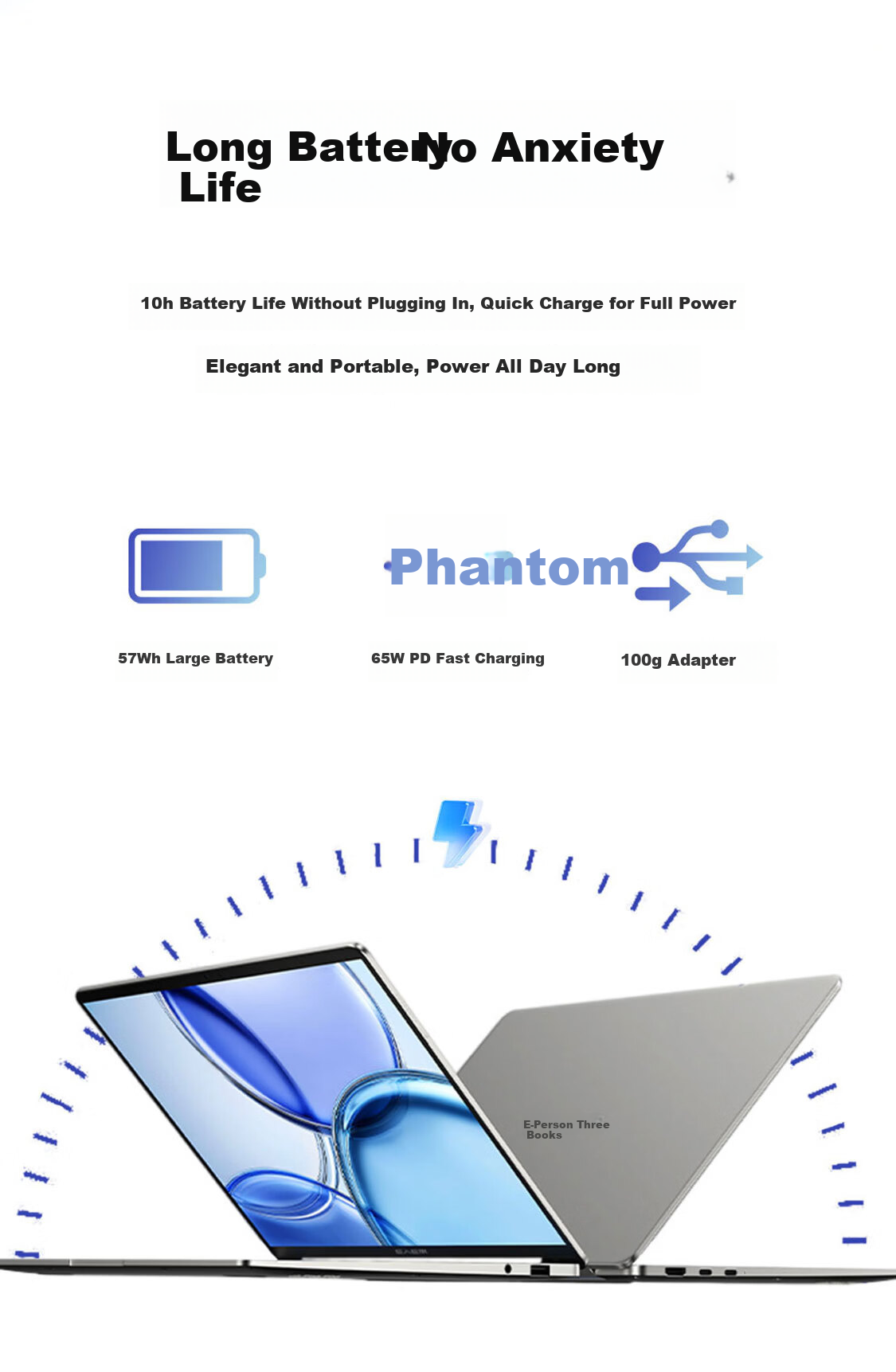 ErenEben X14 Lite (Youth Edition) Ultra-light High-Performance Laptop Core i9-13900HK 16GB+1TB 14-inch Space Gray - National Subsidy 5