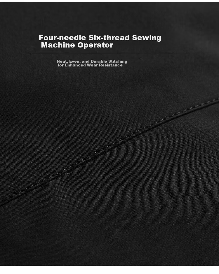 Jeanswest Men's Windbreaker, 2026 Autumn Outdoor Color-Block Patchwork Jacket, Trendy Versatile Cool Black XL 5