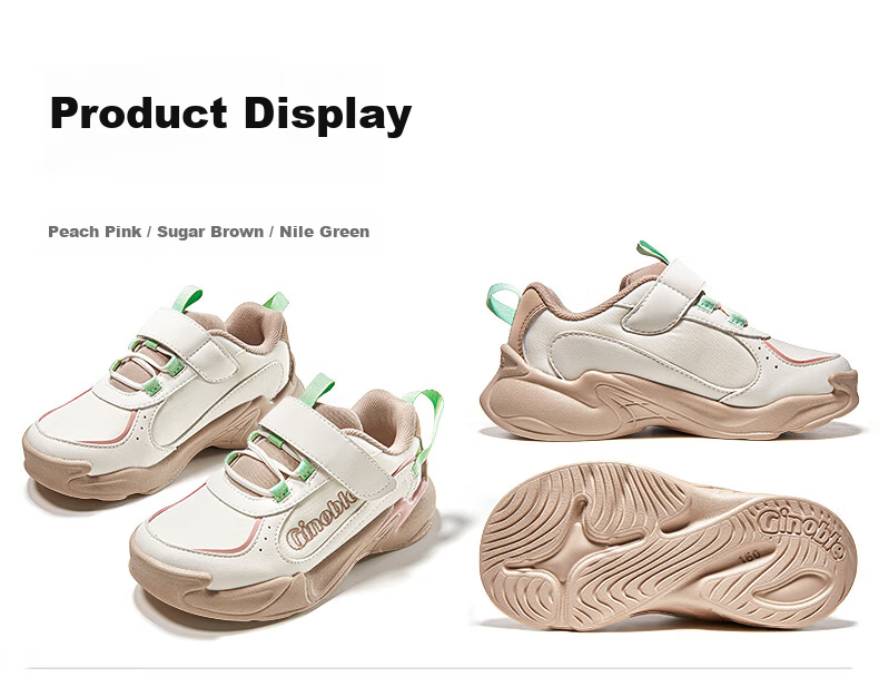 Ginoble Spring Autumn Soft Sole Baby First Walking Shoes Toddler Boys Girls Infant Functional Shoes GW1786 Blue Night 9
