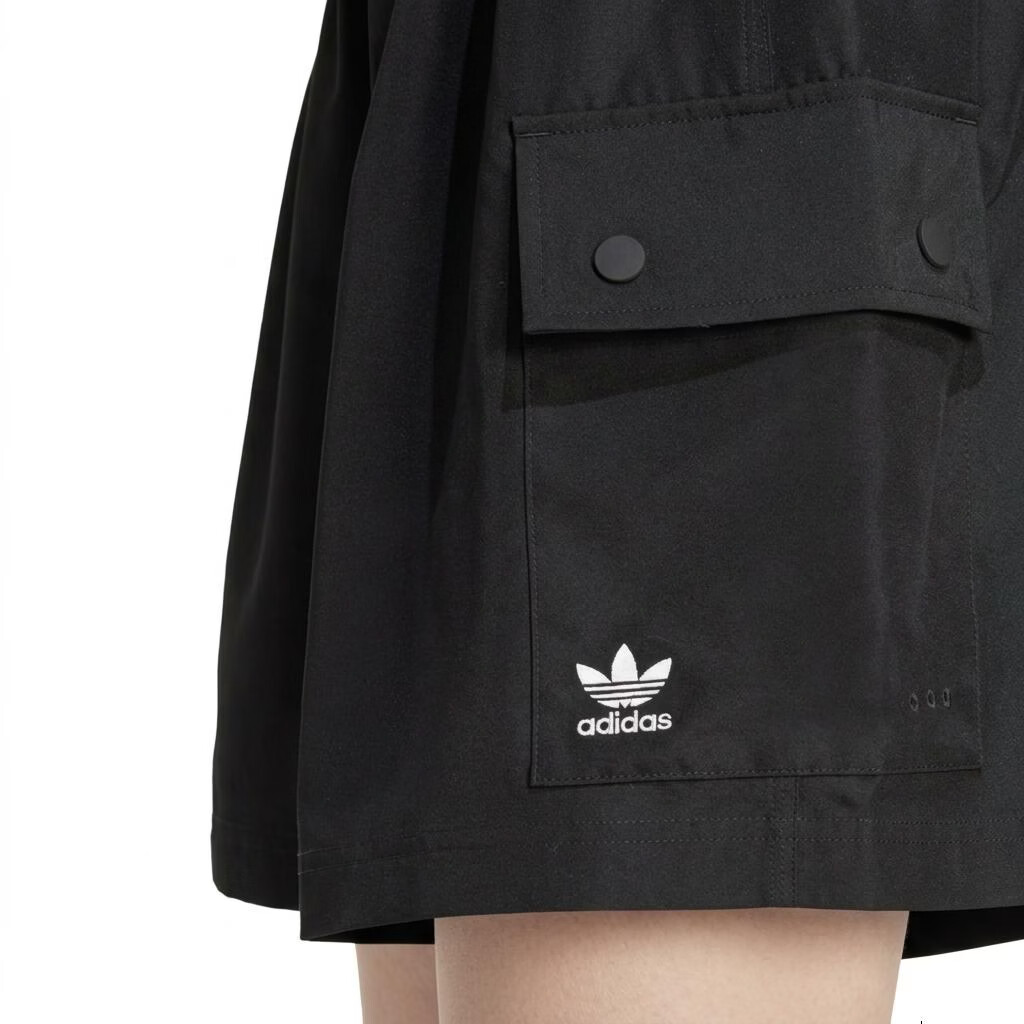 Adidas Originals Women's ESS C Shorts Woven Shorts JD1514 Black S 4
