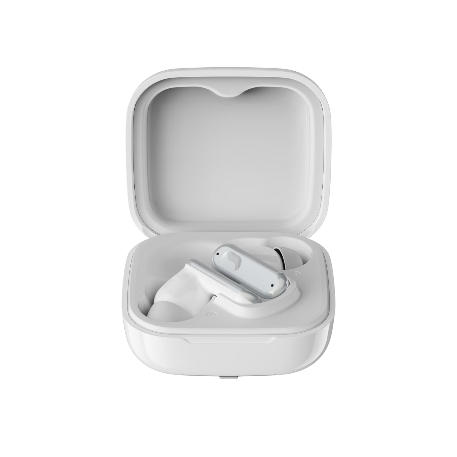 361° Bluetooth In-Ear Dual Noise Cancelling Bone Conduction Wireless Open Sport Gaming Low Latency High Fidelity Music Long Battery Life YDR01 White for Apple Huawei