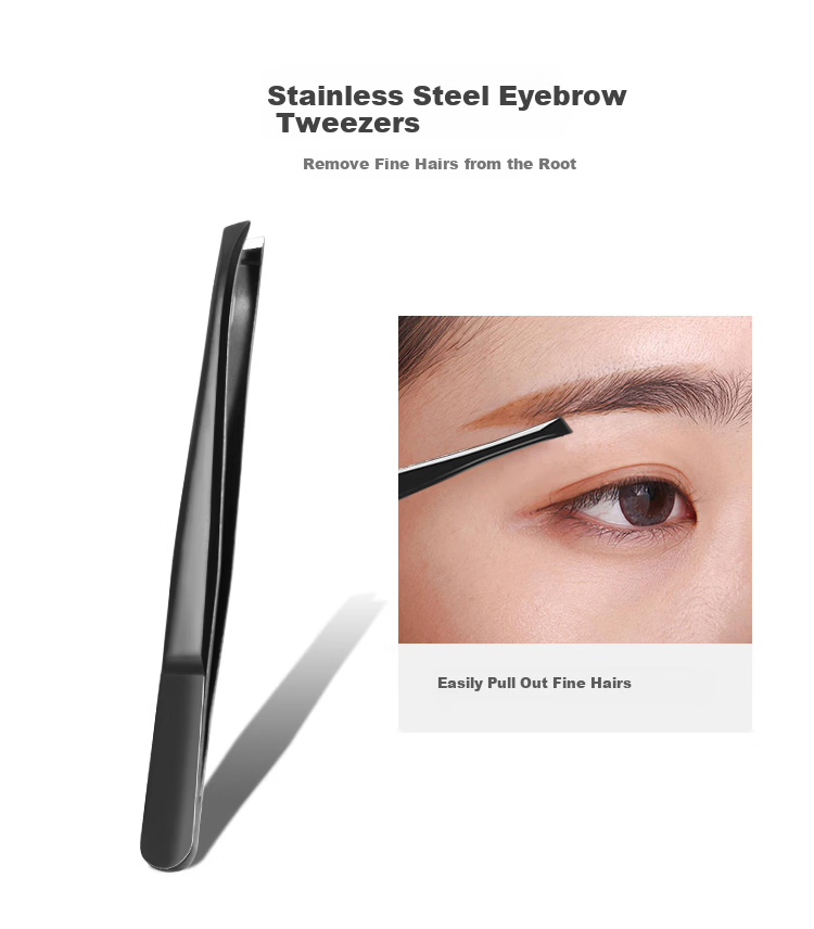 UPLUS 9-Piece Eyebrow Shaping Kit Beginner Eyebrow Razor Set Eyebrow Trimmer Makeup Scissors for Men and Women 10