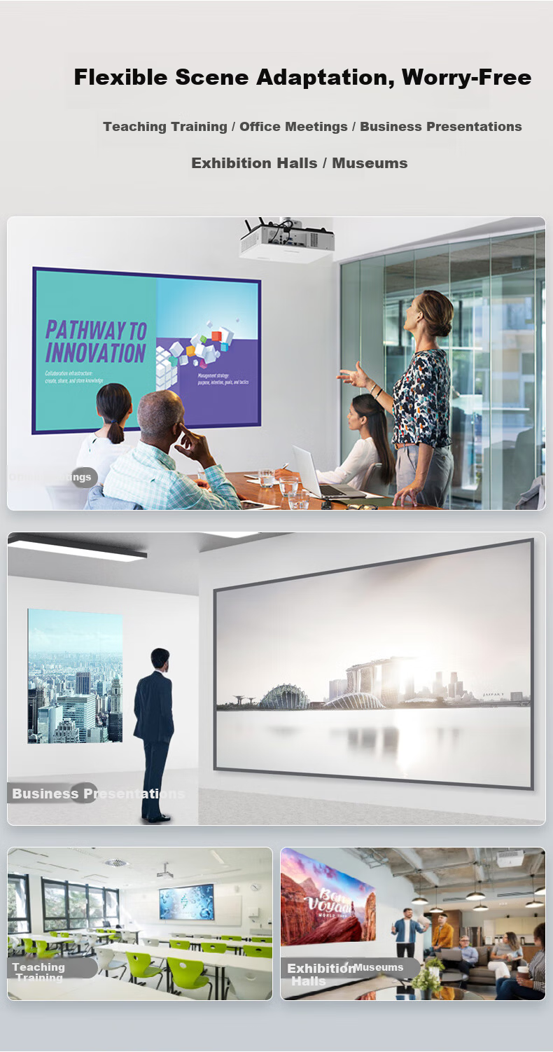 Panasonic PT-LMX460C Laser Projector Daylight Direct Projection Conference Room Business Office Projector Training Teaching Business Machine (XGA Standard Definition 4800 Lumens) 2