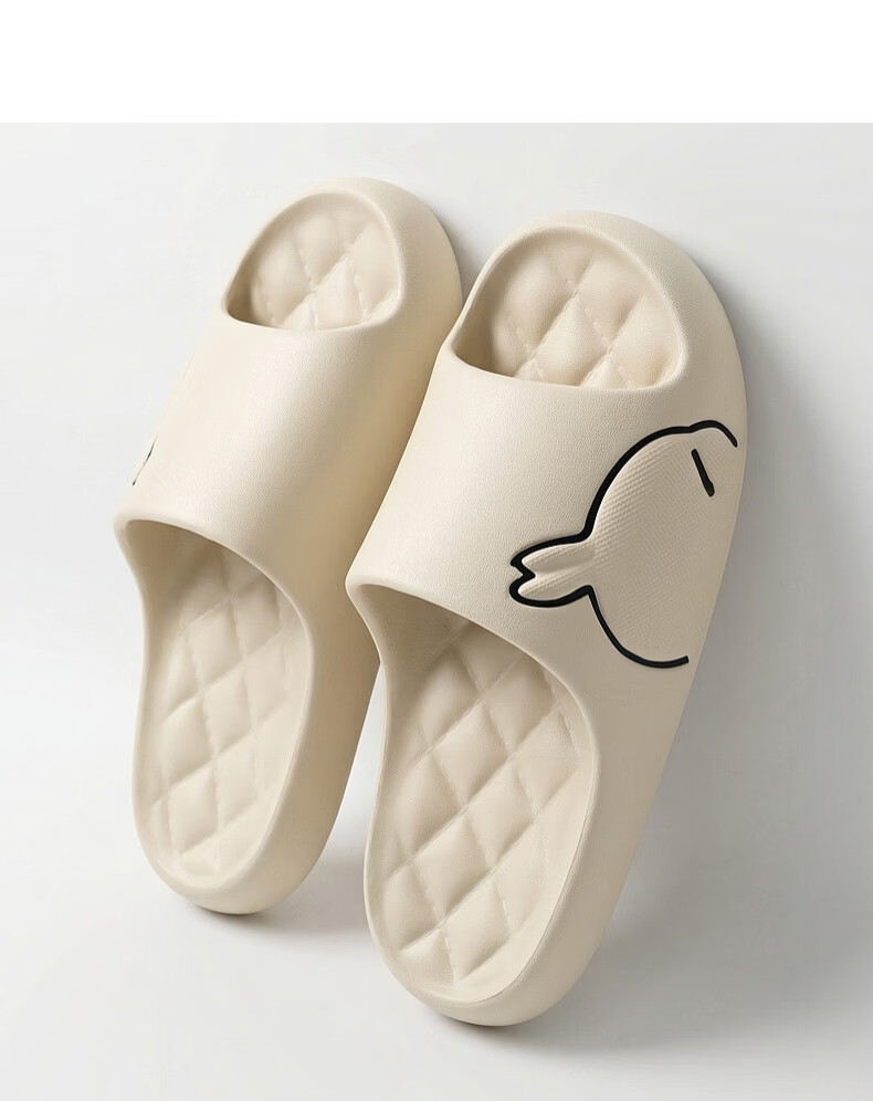 MashiMaro EVA Cartoon Couple Home Bathroom Shower Slippers Unisex Sandals 10