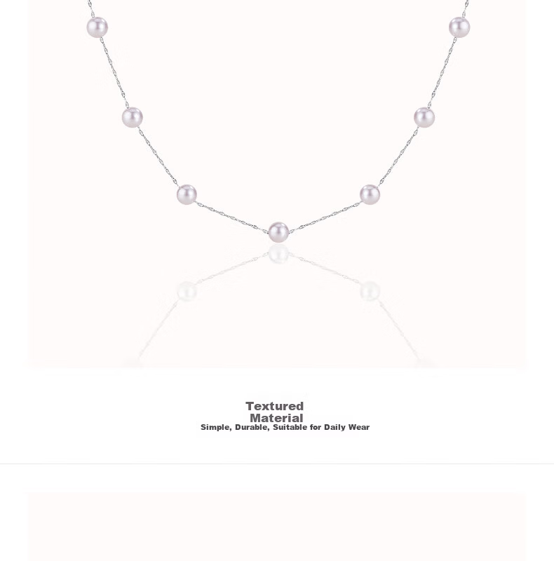Aji Bean Women's Fashion Starry Sky Pearl Clavicle Necklace New Luxury Sweater Chain Accessory New Year Edition 2