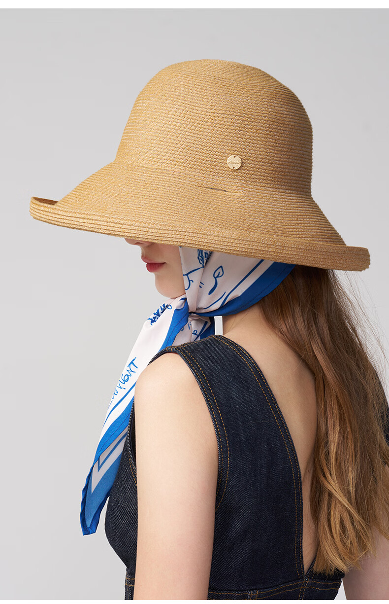 Kenmont Sunscreen Hat 2026 New Style Sunshade Straw Hat Fashionable Sun Hat Wide Brim UV Protection Summer 6271 5