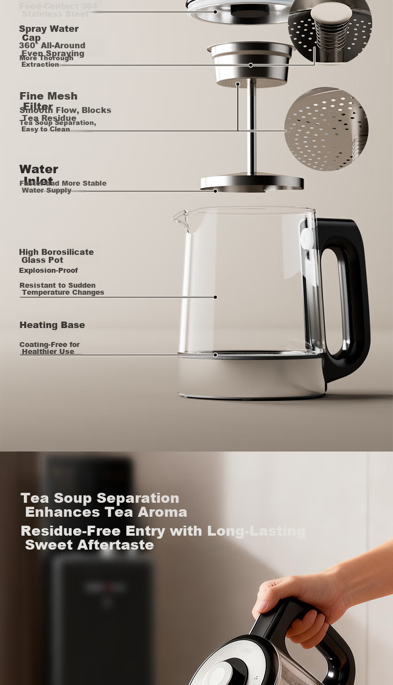 Angel Nezha 2026 New Tea Bar Machine High-End Living Room Household Water Dispenser Smart Anti-Overflow Bottom-Loading Bottled Water CB3785LK-Ja 13