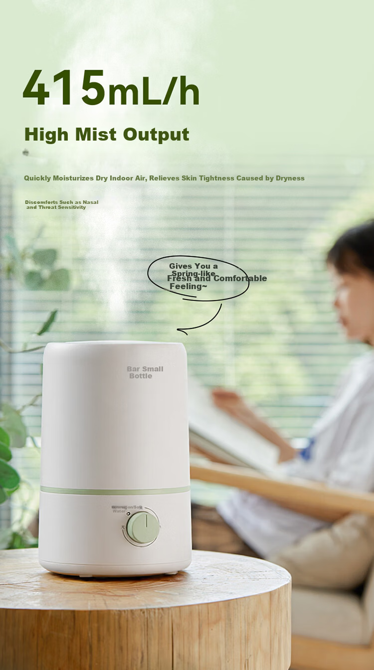 Bear Home Bedroom Humidifier Baby Quiet Antibacterial Air Humidifier Mini Desktop Air Conditioner Humidifier JSQ-D30W1 4