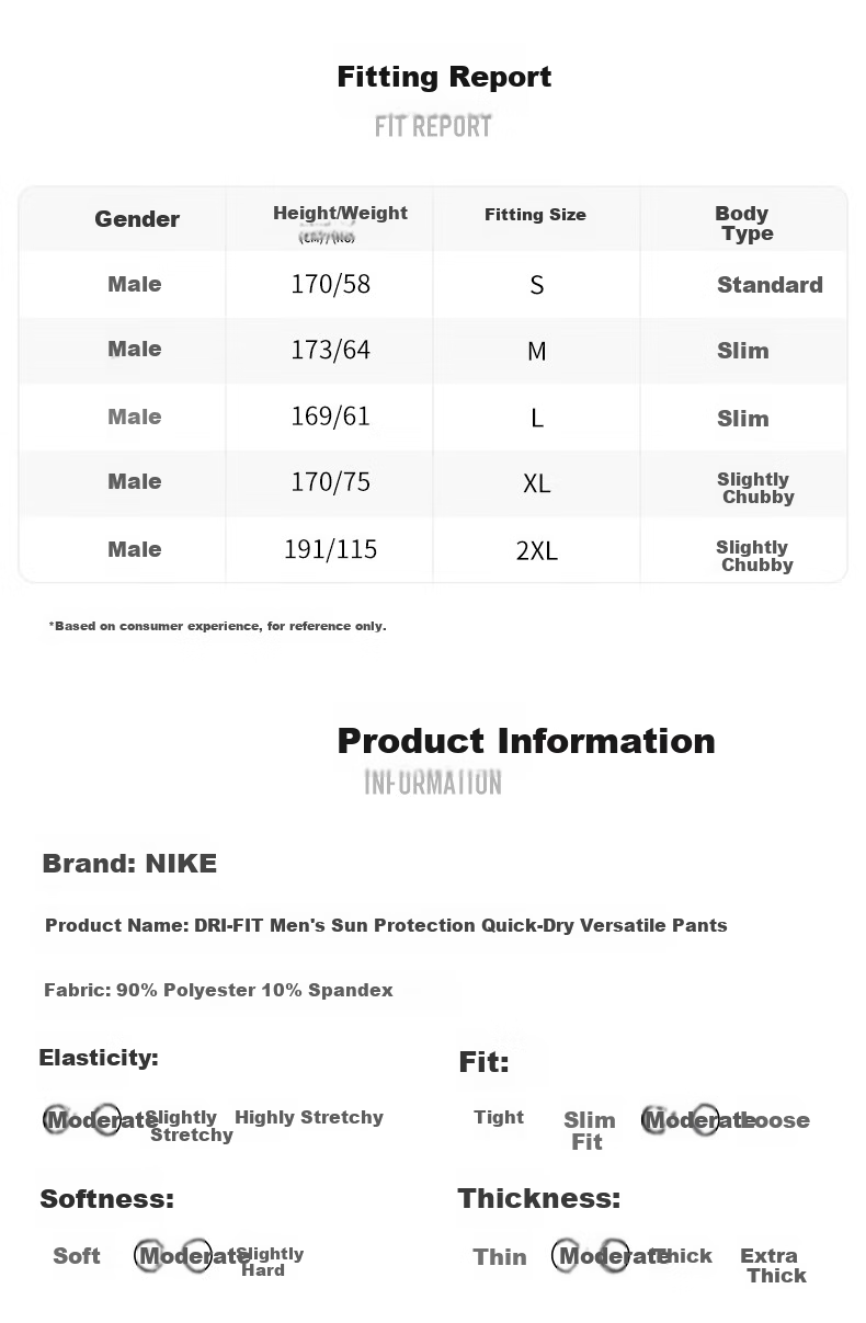 NIKE Men's Sports Casual Trendy Versatile Spring Autumn Commuter Pants II1307-320 Green L 5