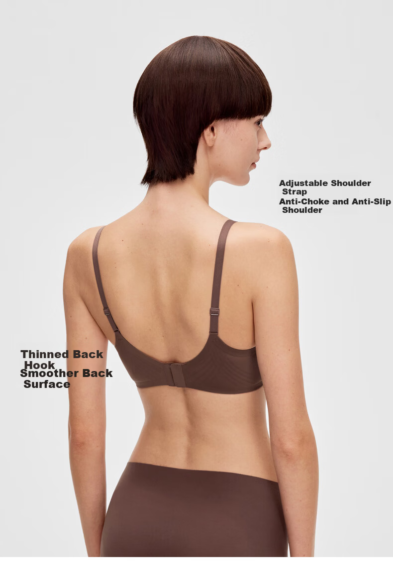 Jiao Nei [Liu Haocun Same Style] Jiao Jiao Cup 511S Women's Seamless Small Bust Push-Up Thin Breathable Bra 14