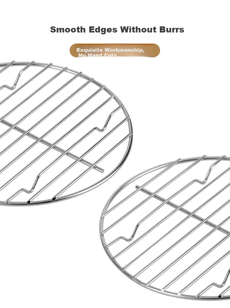 Banwu Life Air Fryer Rack Barbecue Rack Household Oven Stainless Steel Hanging Oven Rack Vertical Grill Skewer Barbecue Rack 13