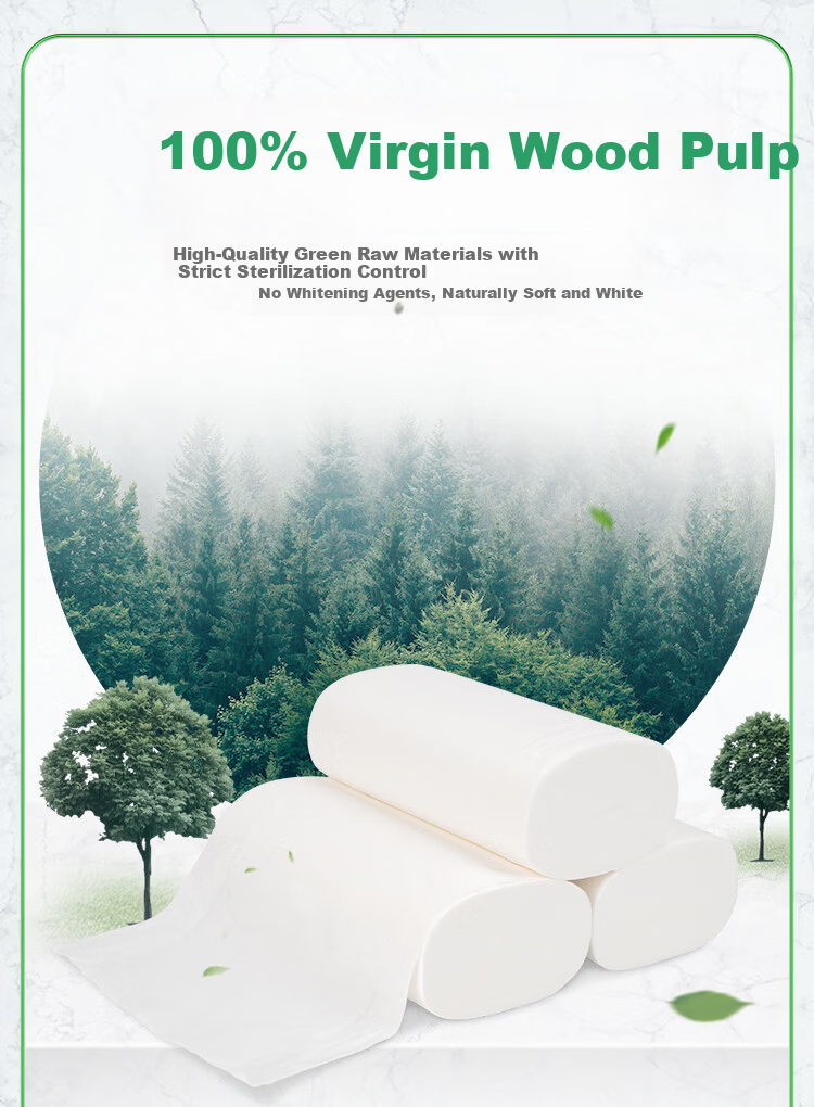 Mind Act Upon Mind Coreless Toilet Paper, Premium Series, 4-Ply, 100g, 10 Rolls, LR110 3