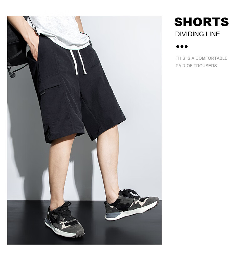 MULINSEN Men's Summer Loose Casual Comfortable Breathable Beach Shorts Military Green 3XL 13