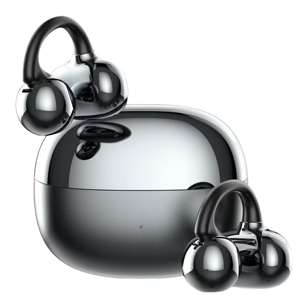 Zhiguozhe [2026 Latest Model | Berlin Sound] Bluetooth Clip-On Earphones Long Battery Life Wireless Sports Non-Bone Conduction Ear-Friendly Pain-Free Long-Lasting Wear