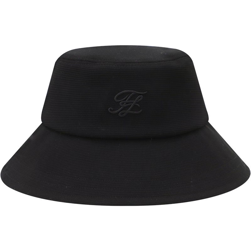 ELLE Waffle Embroidered Fisherman Hat Women's Summer Sun Protection UV Breathable Sunshade Hat Gift