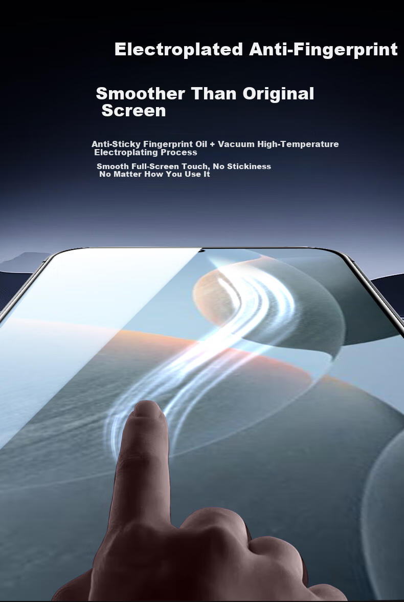 Rehot [2-Pack] Tempered Glass Screen Protector for OnePlus Ace5, HD Anti-Fingerprint, Drop Protection, Dust-Free Installation Box 4