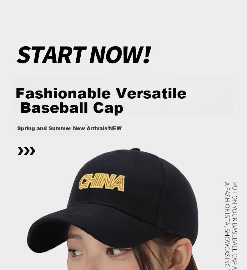 Red Dragonfly Women's Baseball Cap Four Seasons Sunshade Outdoor Casual Sun Hat Slim Face Large Size Wide Brim Duckbill Cap 1