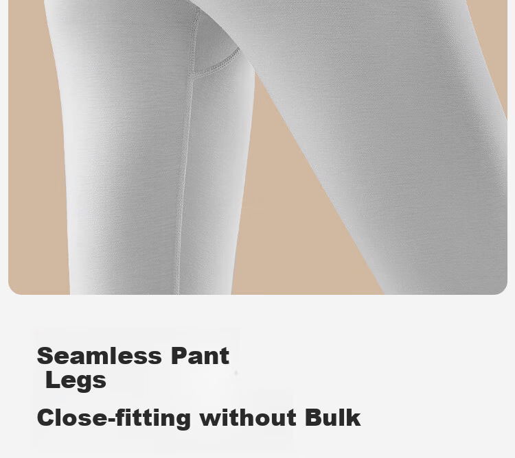 GRACEWELL 10A Modal Thermal High-Waist Seamless Women's Leggings 2025 New Thin Autumn Winter Base Layer Pants 7