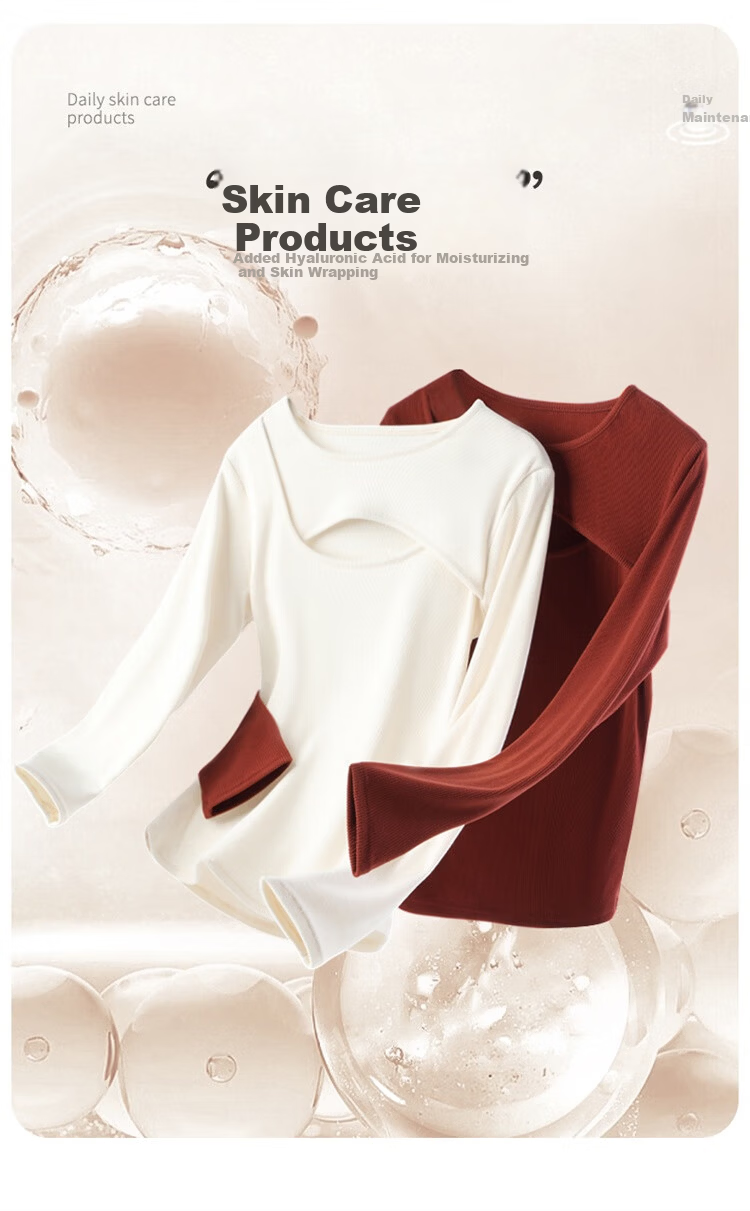 MiiOW Women's Round Neck Hollow Out Base Shirt 2025 Autumn New Simple 7A Grade Antibacterial Silk Protein Top 5