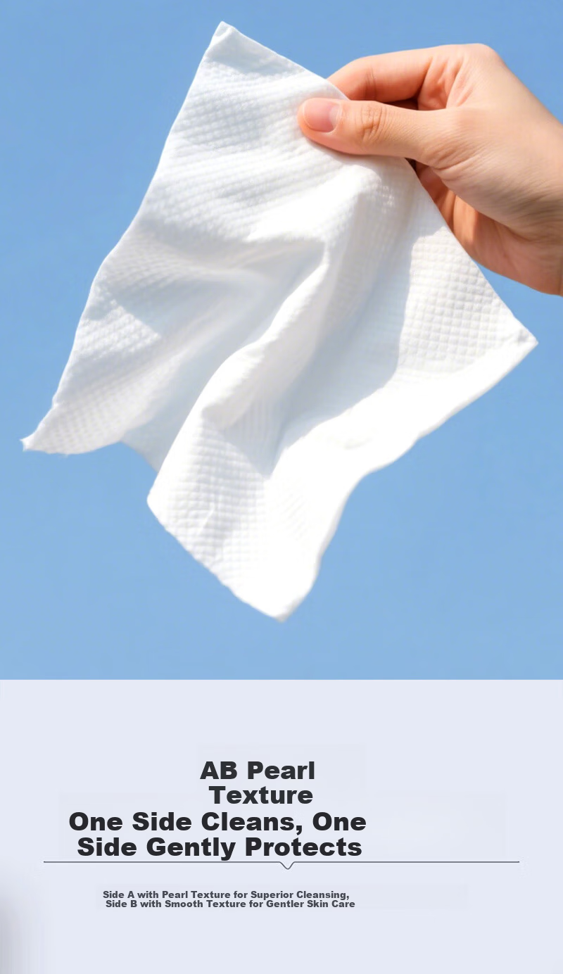 KAI Portable Travel Disposable Facial Cleansing Wipes 3 Packs (10 Sheets x 3 Packs, 200x200mm) 6