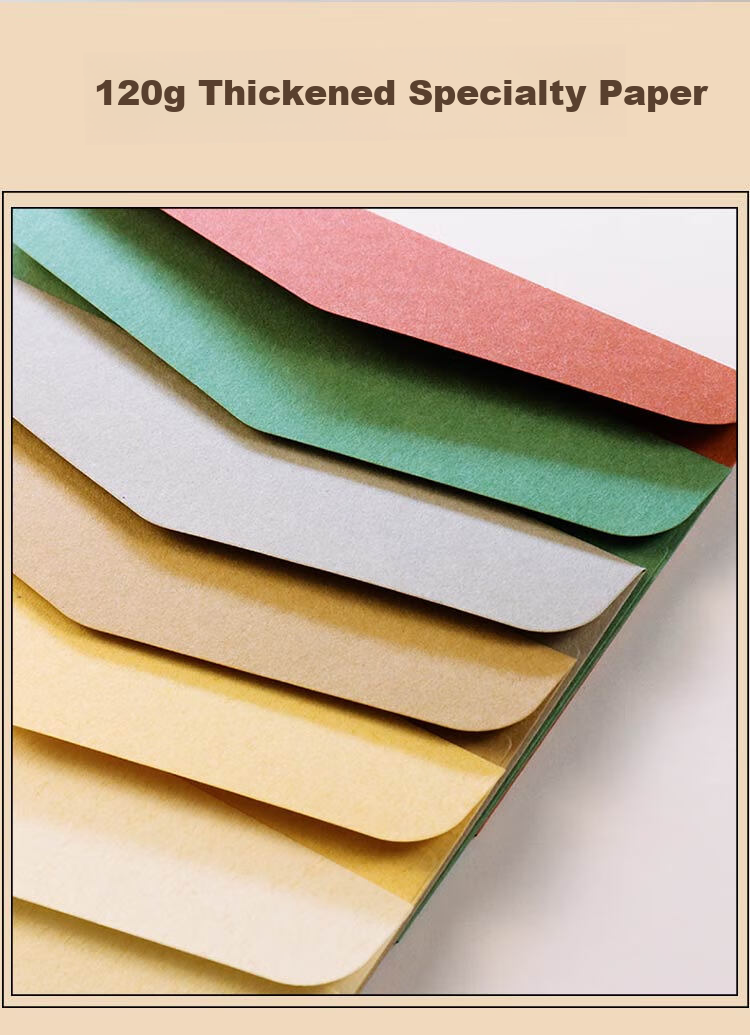 Kingdee Inspirational Text Envelope and Letter Paper Set Premium High School Senior Graduation Handwritten Letter Vintage Gold Foil Envelope Bag for Middle and High School Exam Students BCBQ126 5