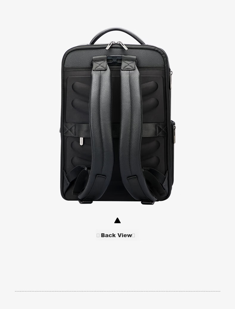 Bopai Genuine Leather Business Backpack for Men 16-inch Laptop Bag Travel Holiday Gift for Husband 8
