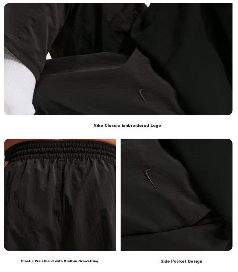 NIKE Men's Training Pants Long Trousers Spring Autumn Loose Fit Curved Pants IF2211-320 Green XL 5