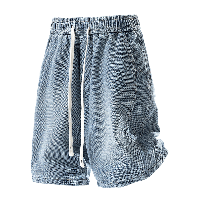 MMOPTOP Dissan Wrinkle-Resistant Triple-Protection Cargo Shorts for Men, Summer Quick-Dry Cool Breathable Five-Point Pants MDK03 Rock Gray XL