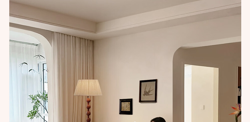 GUJIA LED Ceiling Light, Simple Cream Style, for Living Room And Bedroom, Eye Protection, Puri Light Source, Round-Shaped - Three Colors [Installation Included] 40
