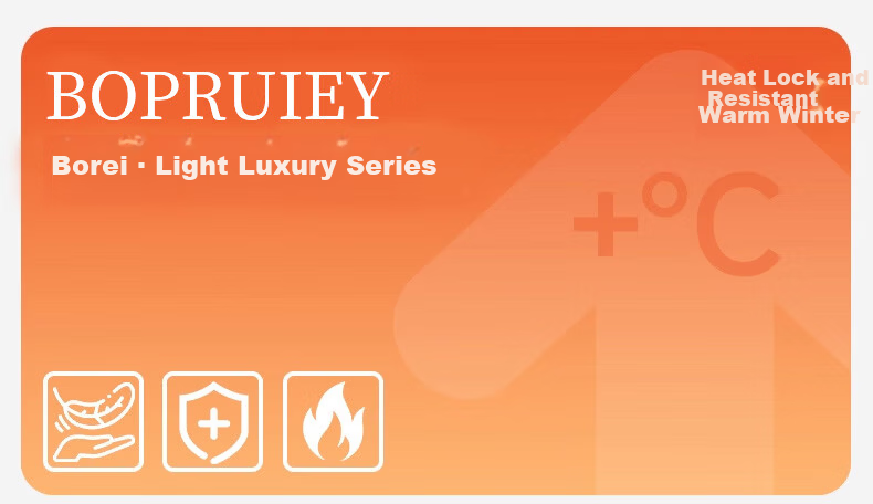 BOPRUIEY Men's Thermal Underwear 10A Antibacterial Breathable Single Top Goose Down Camellia Oil Moisturizing Warm Heating Men's Base Shirt 1