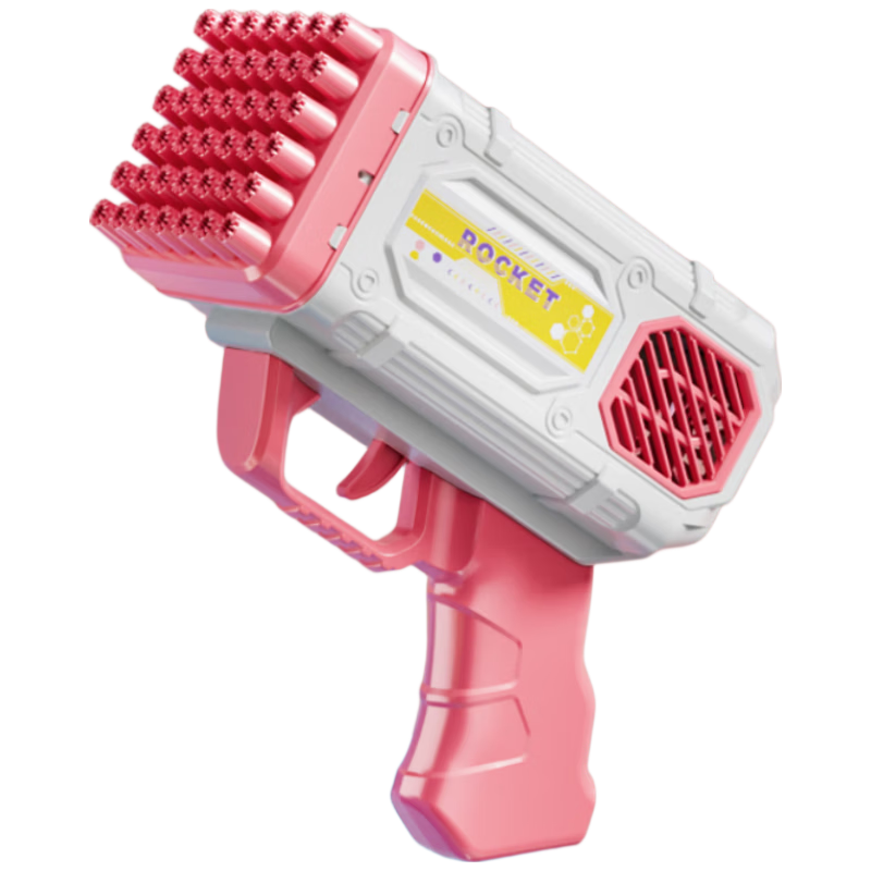 Miaobeile Bubble Machine Children's Handheld Toy Fully Automatic Electric Bubble Gun Infant Toddler Toy Girl Children's Day Gift