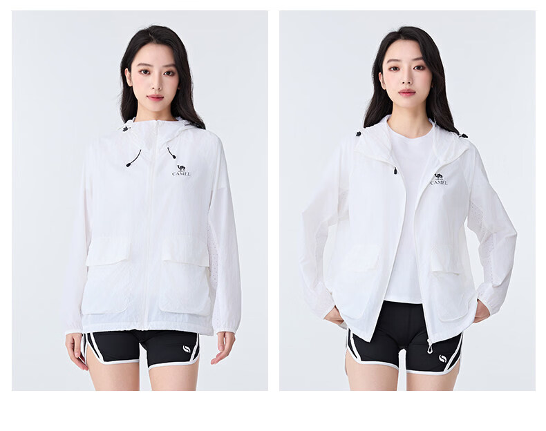 CAMEL Outdoor Sun Protection Jacket 26 Spring Summer New Unisex Water-Repellent Loose Thin Breathable Sunproof Coat 9002 14