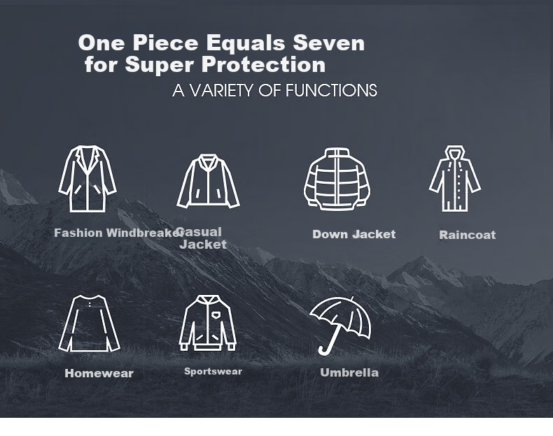JEEP Men's 3-in-1 Convertible Outdoor Jacket Windproof Hiking Casual Detachable Two-Piece Set 2