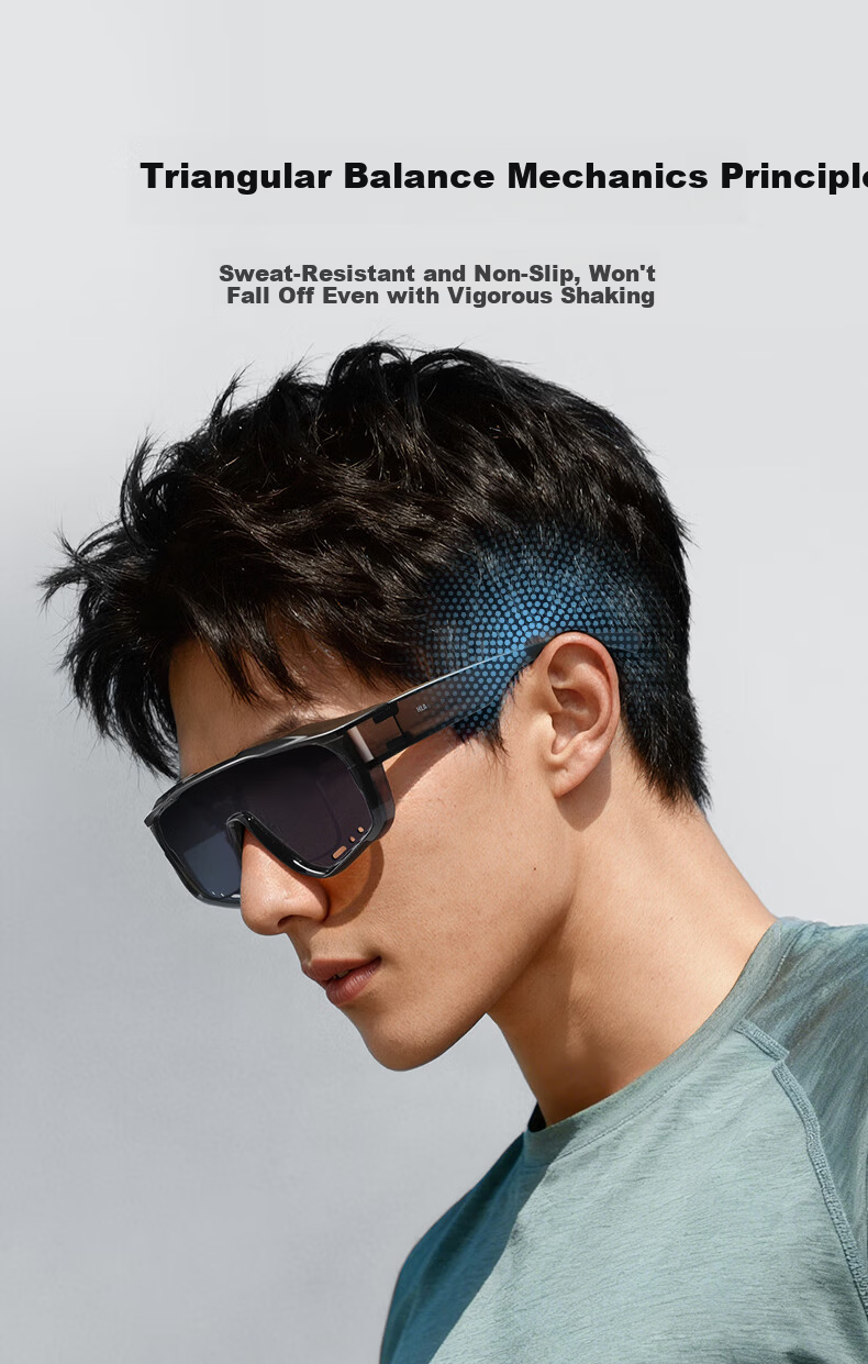 HLA Polarized Prescription Clip-On Sunglasses for Men and Women Outdoor Sports Cycling Driving UV Protection 6