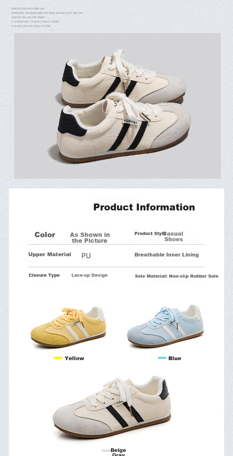 Global 2026 High-Value Casual Sneakers Spring Ins Style Black and White Classic Soft Sole Breathable Trainer Shoes 3